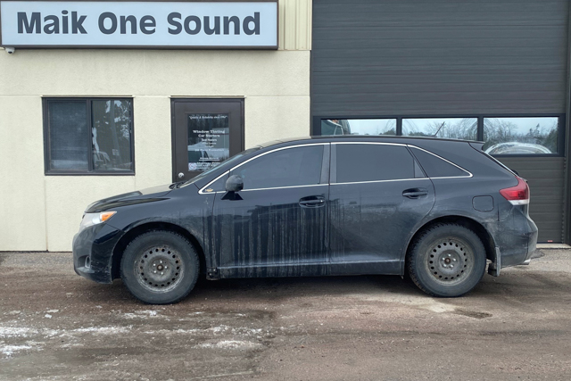 2014 Toyota Venza with premium UV protection tint in North Bay